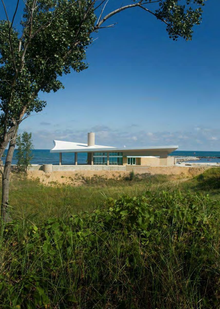 Portage Lakefront and Riverwalk Pavilion