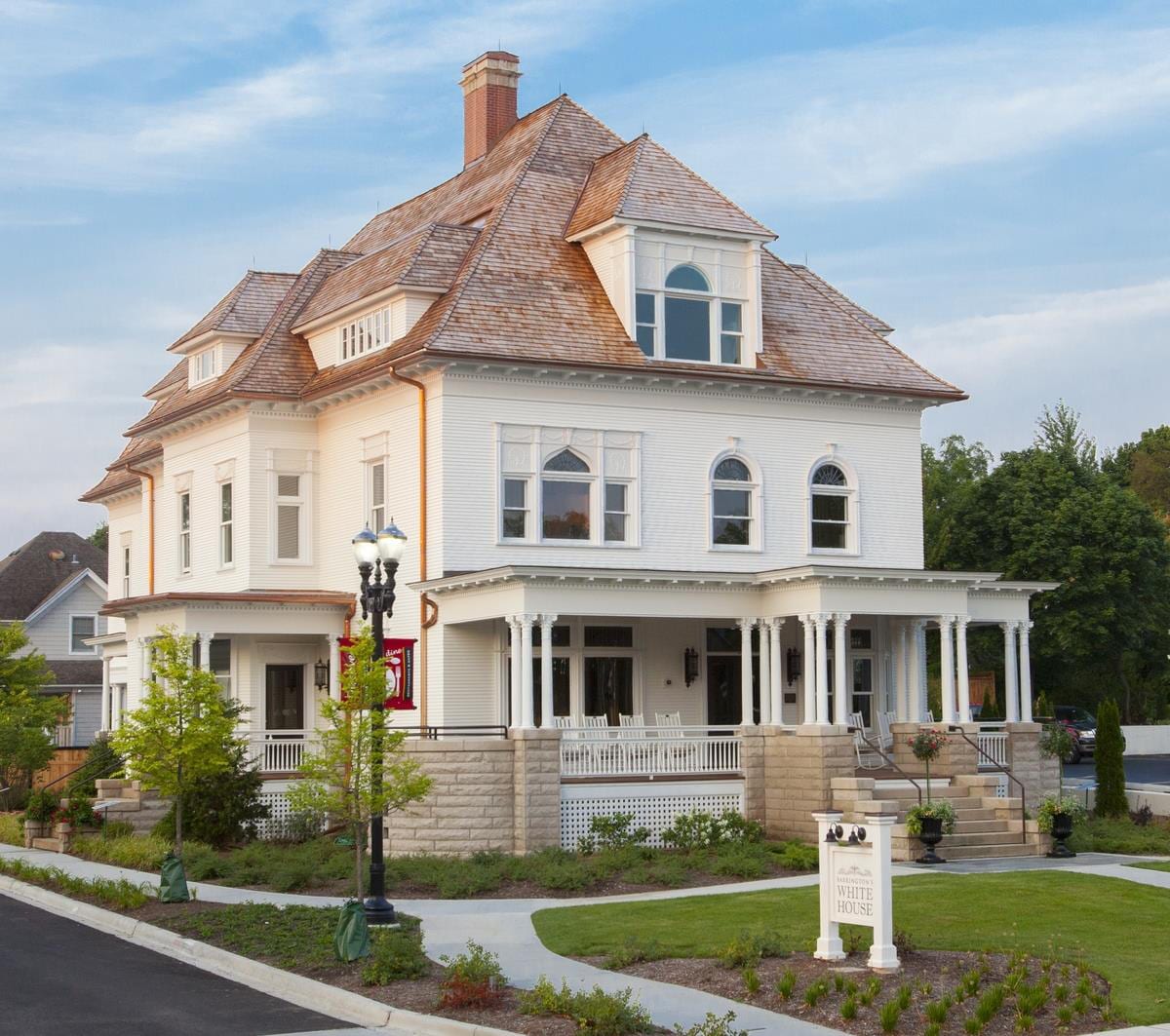 Barrington's White House Restoration and Reuse