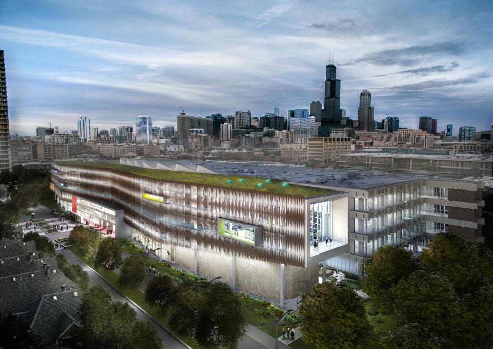 UIC Richard J. Daley Library Addition- Master Plan