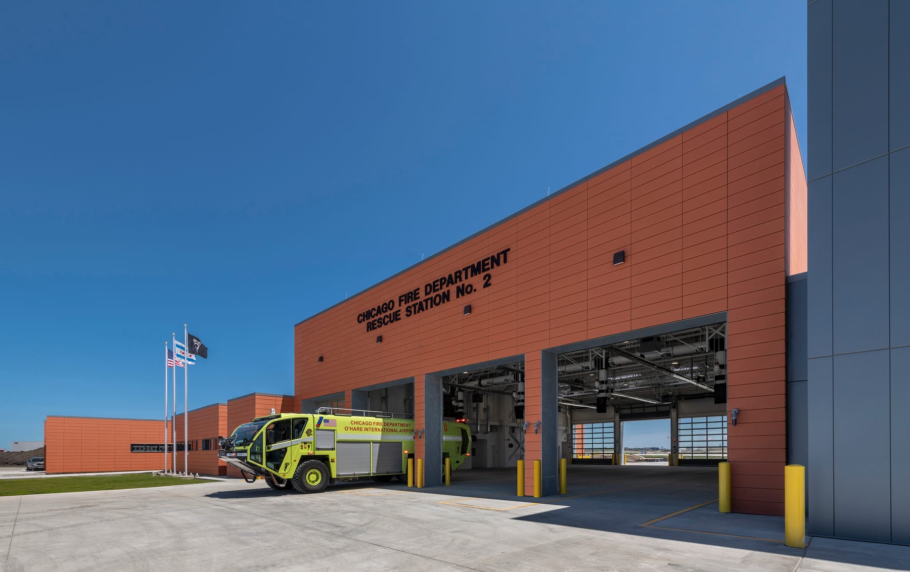 O'Hare Aircraft Rescue + Fire Fighting Station No. 2, image 2
