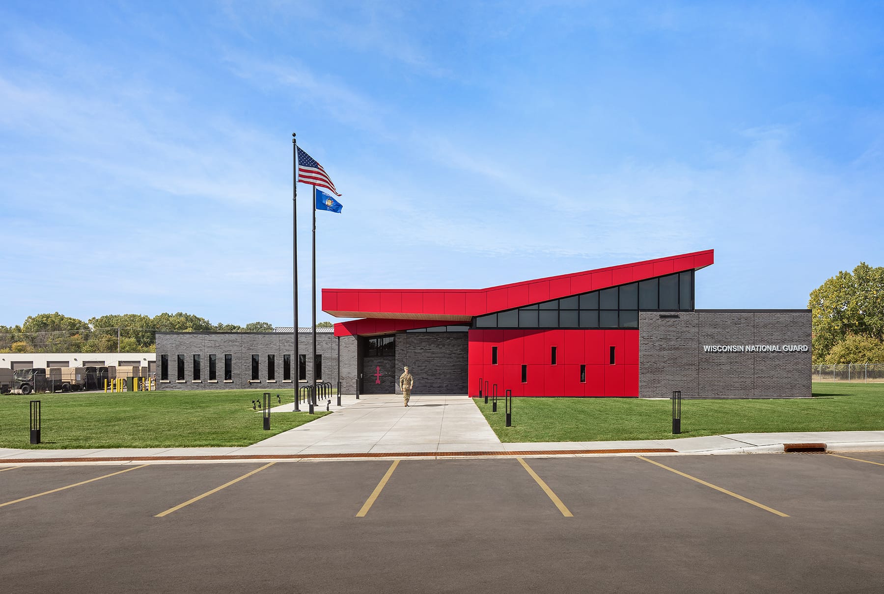 Appleton Wisconsin Army National Guard Addition & Renovation, image 3