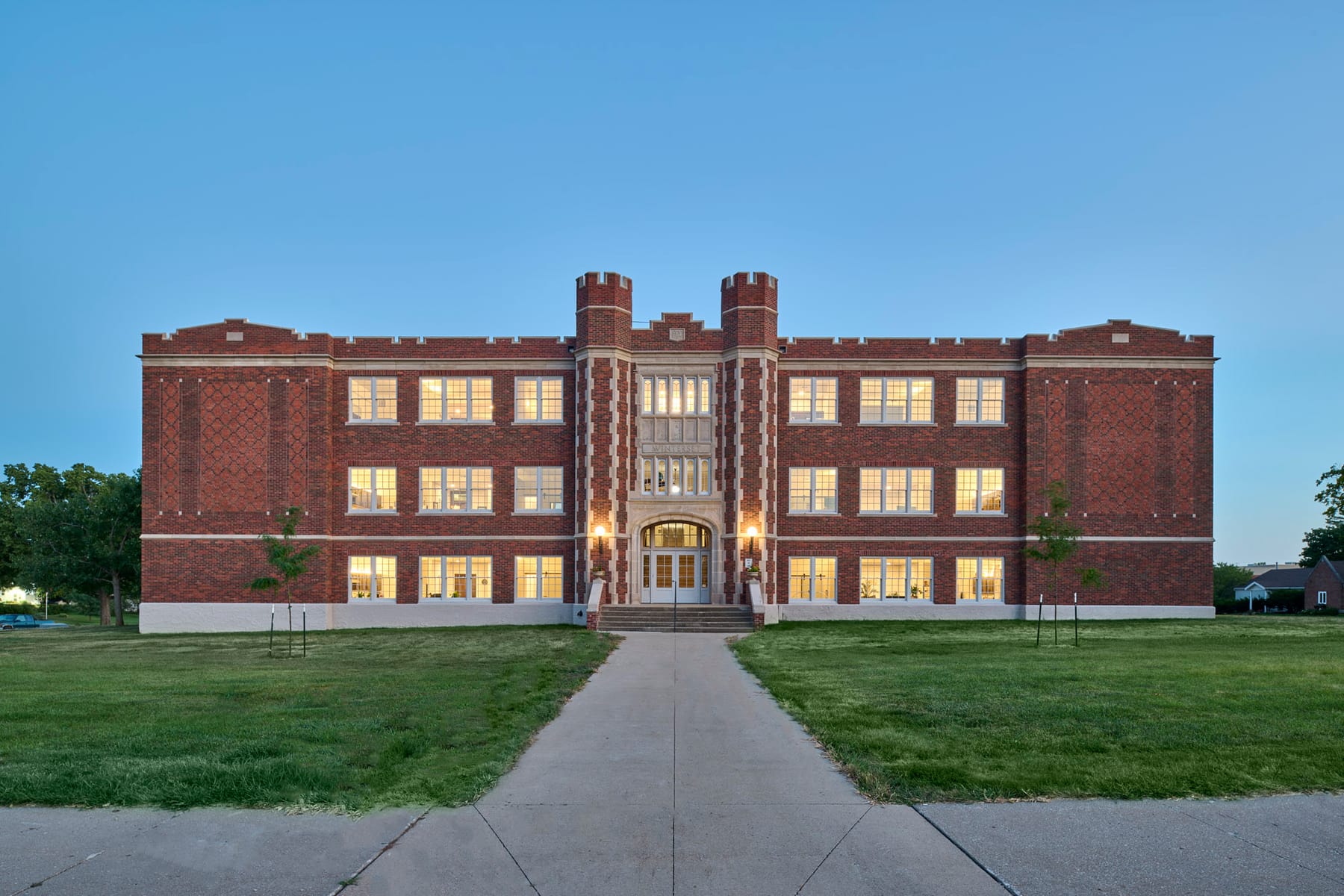 Historic Winterset High School apartments