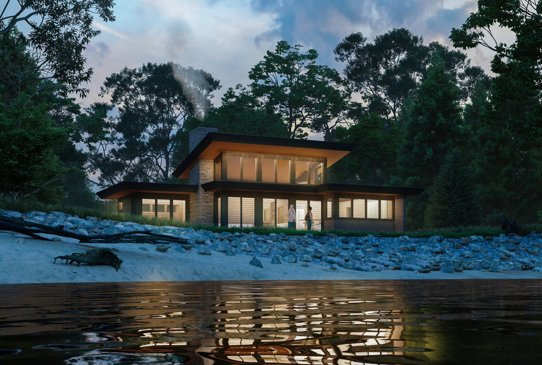 Wooded Shore Shelter, image 7