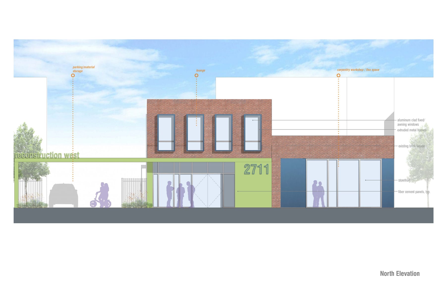 Reconstruction West Trade School, image 5