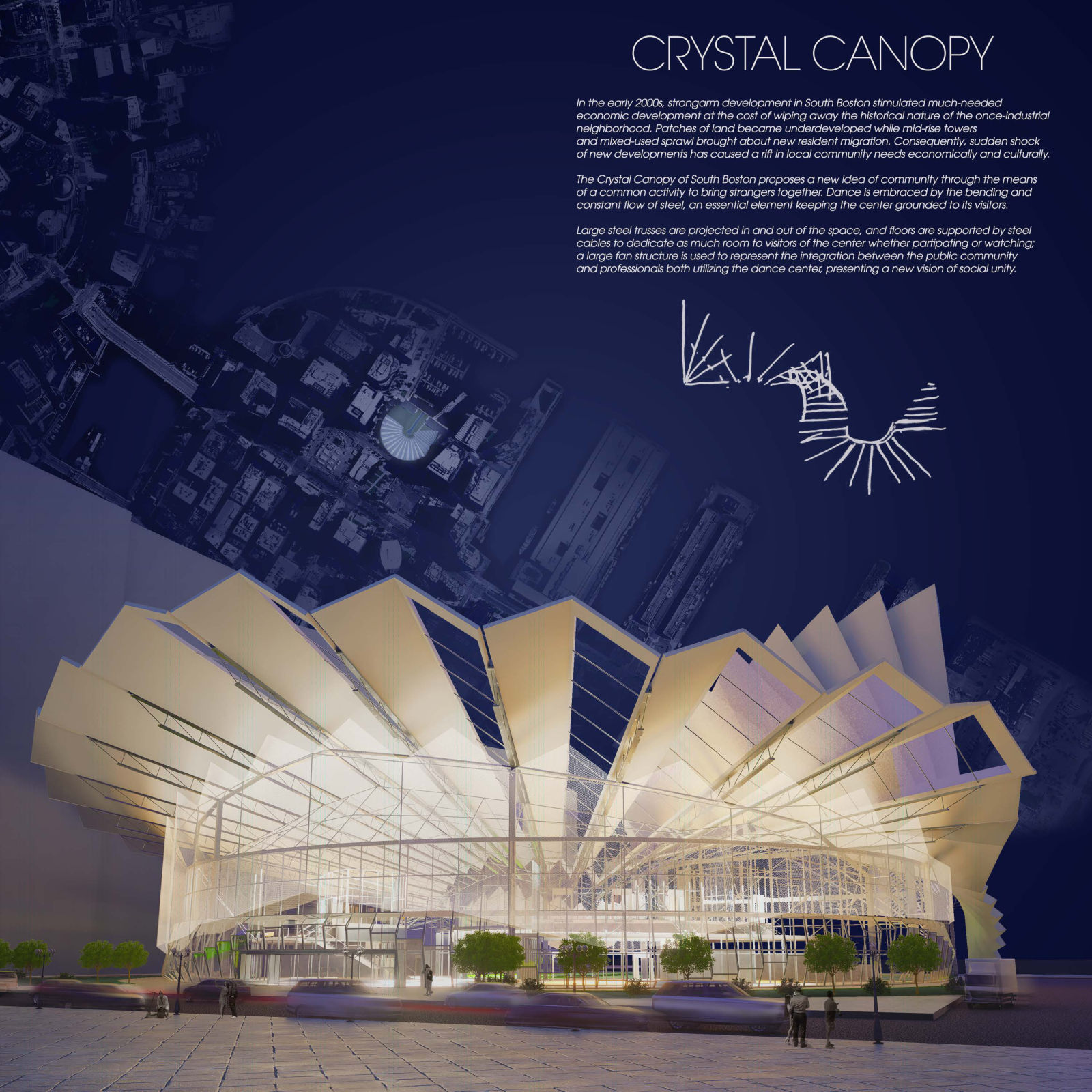 Crystal Canopy by Aidan Callow & Zakariya
