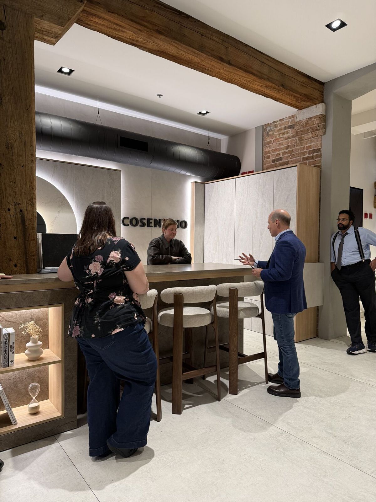 The last stop: Cosentino City Chicago at 217 W. Illinois St., where the crawl closed with refreshments.